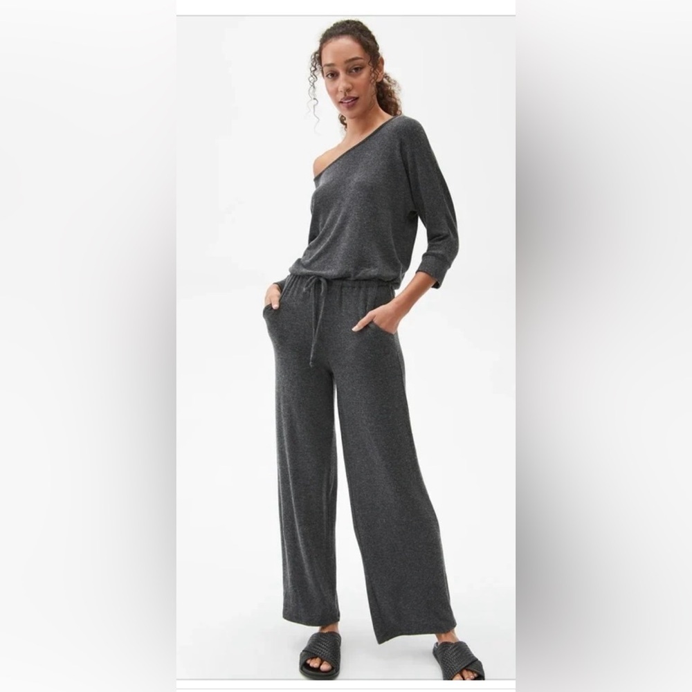 Michael Stars Angelina Women's OTS Gray Jumpsuit‎